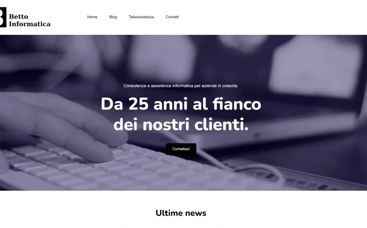 Nuovo sito Betto Informatica
